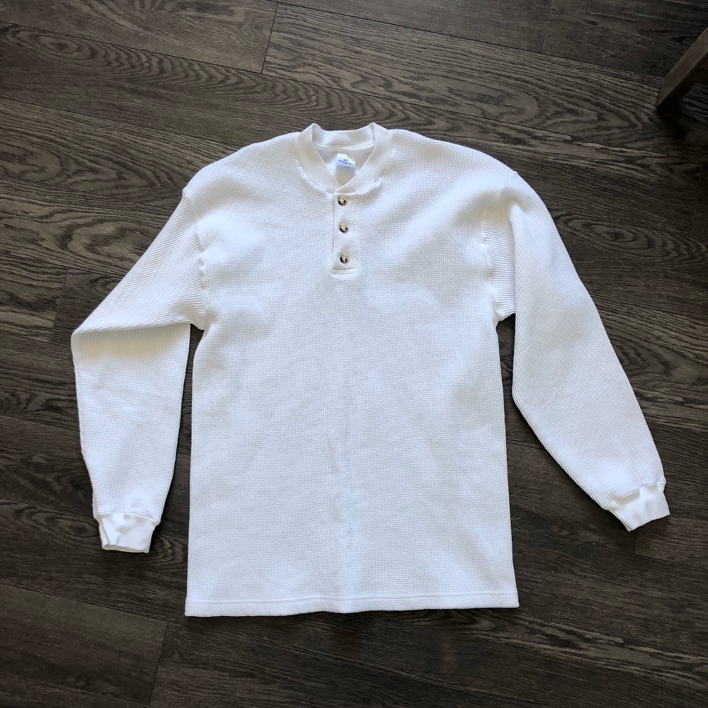 Vintage Waffle Knit Long-sleeve - Picture 2 of 3